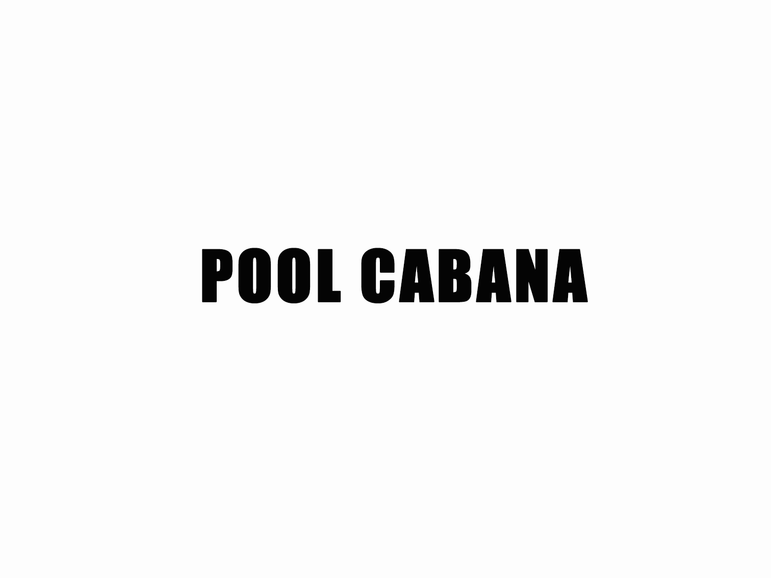 Pool Cabana